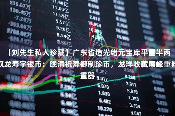 【刘先生私人珍藏】广东省造光绪元宝库平重半两双龙寿字银币:晚清祝寿御制珍币,龙洋收藏巅峰重器