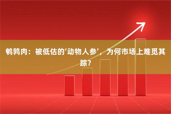 鹌鹑肉：被低估的‘动物人参’，为何市场上难觅其踪？